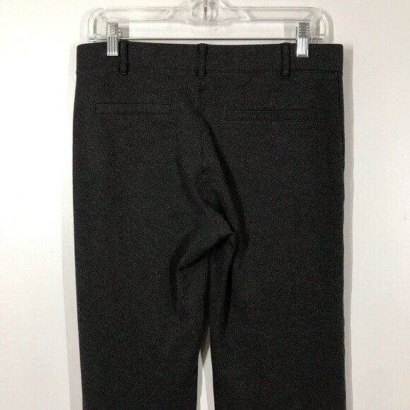 Betabrand Charcoal Gray Women Size Medium Long Pull On Bootcut Yoga Career Pants - Picture 5 of 9